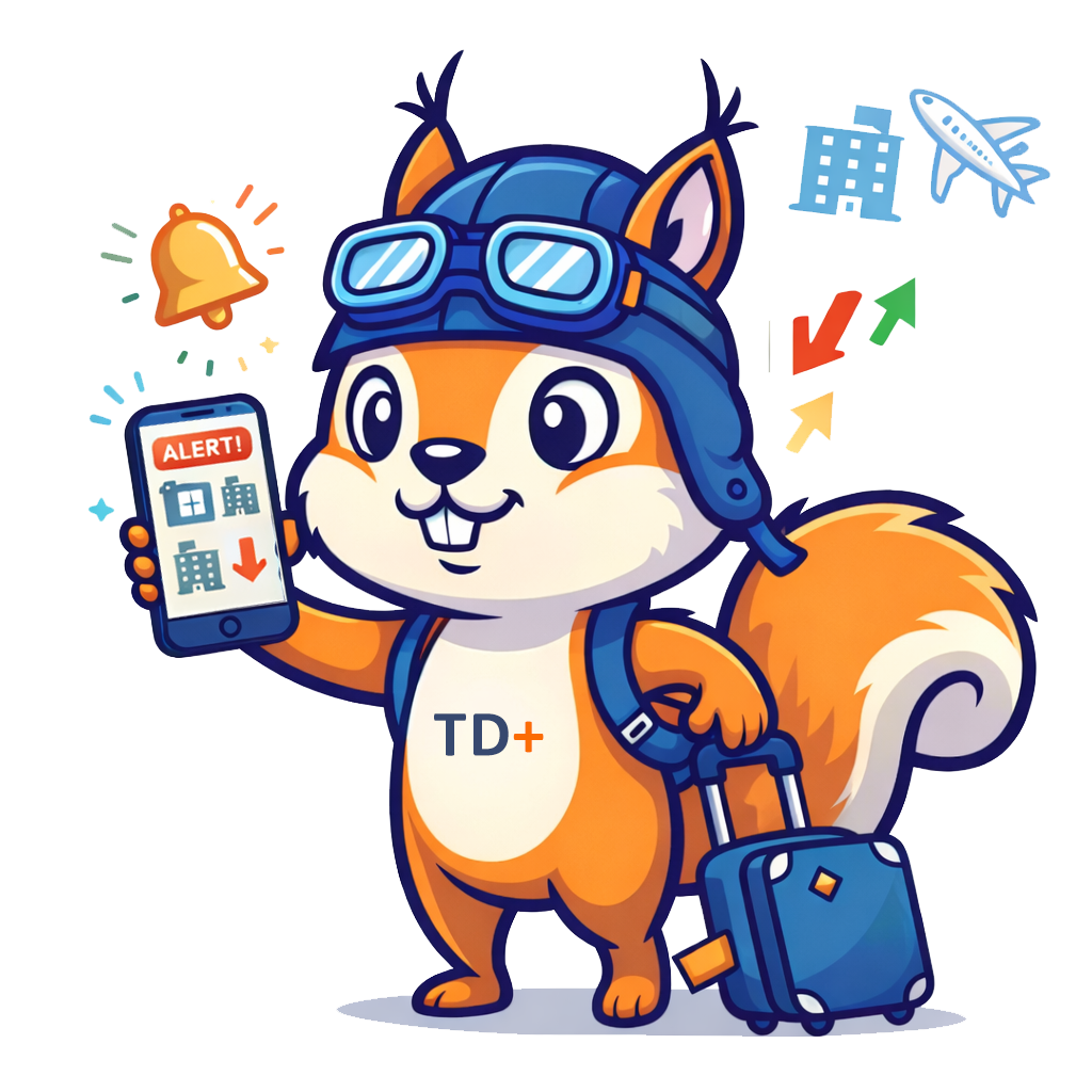 Travel Deals+ Mascot